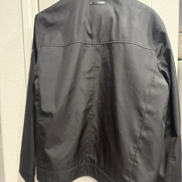 Calvin Klein Black Rain Jacket M - Picture 2 of 2